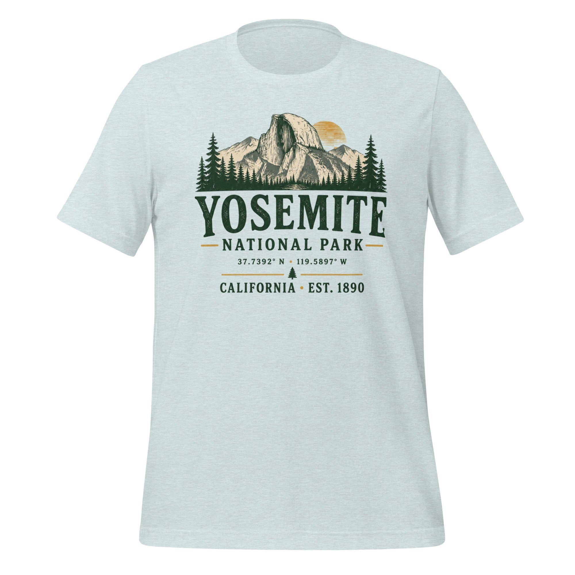Yosemite National Park Half Doem Hiking T-Shirt - Snappymood