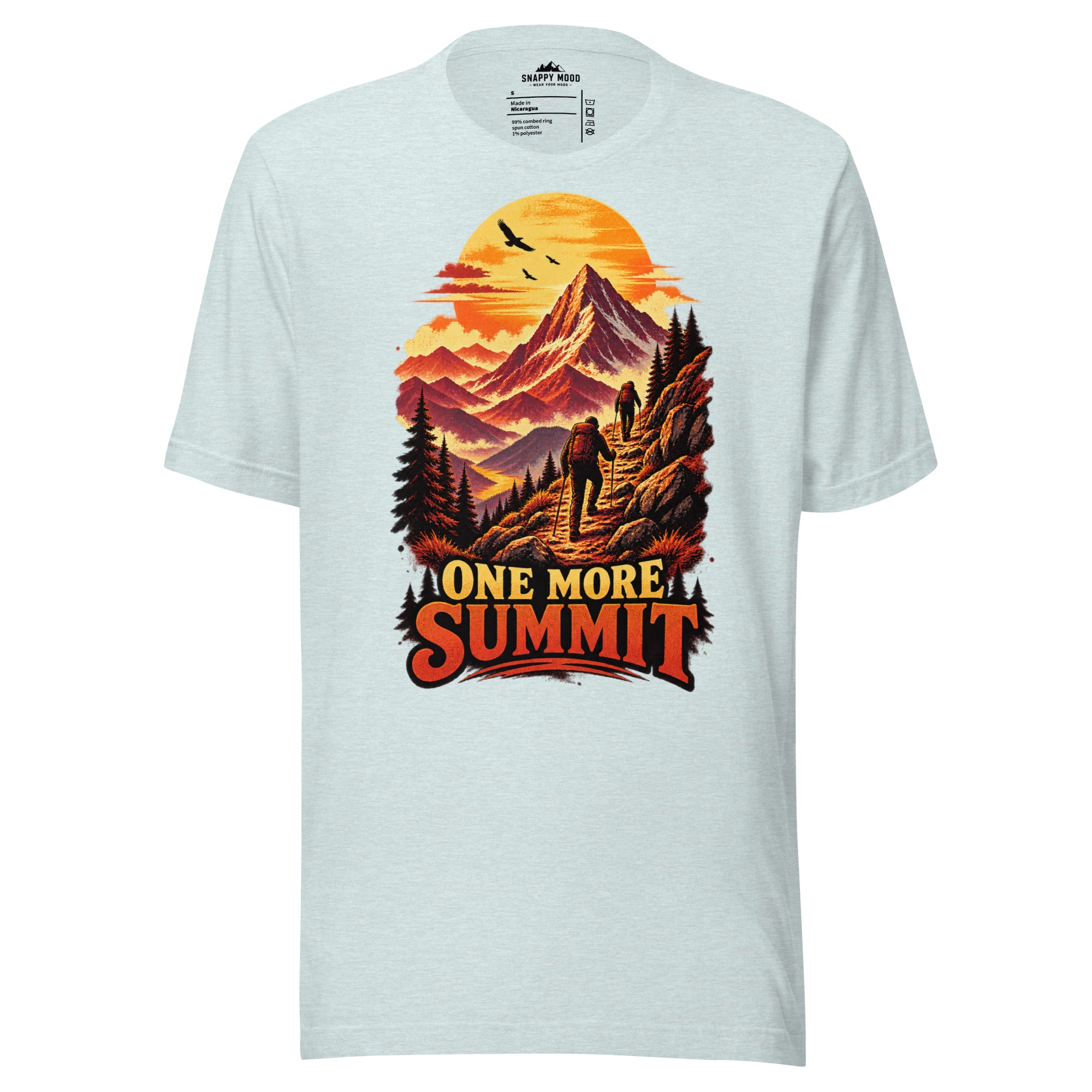 One More Summit Hiking Sun T-Shirt - Snappy Mood