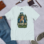 Stand Up for Nature Wildlife T-Shirt - Snappy Mood