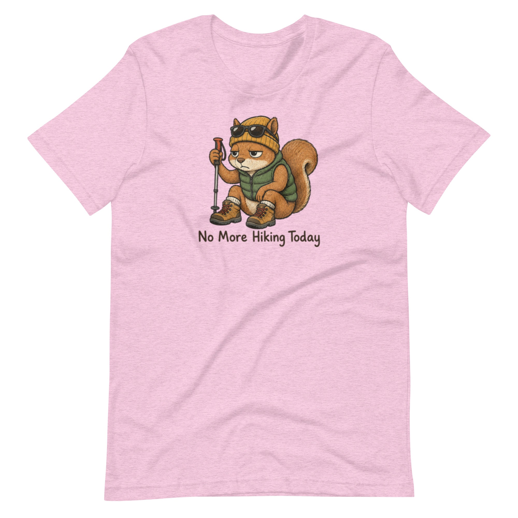 No More Hiking Today Your Funny Hiking T-Shirt - Snappymood