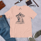 Life Is Wanderful With Goat Funny Hiking T-shirt - Snappy Mood