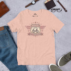 Get Your Kicks At Route 66 Roadtrip T-Shirt - Snappy Mood