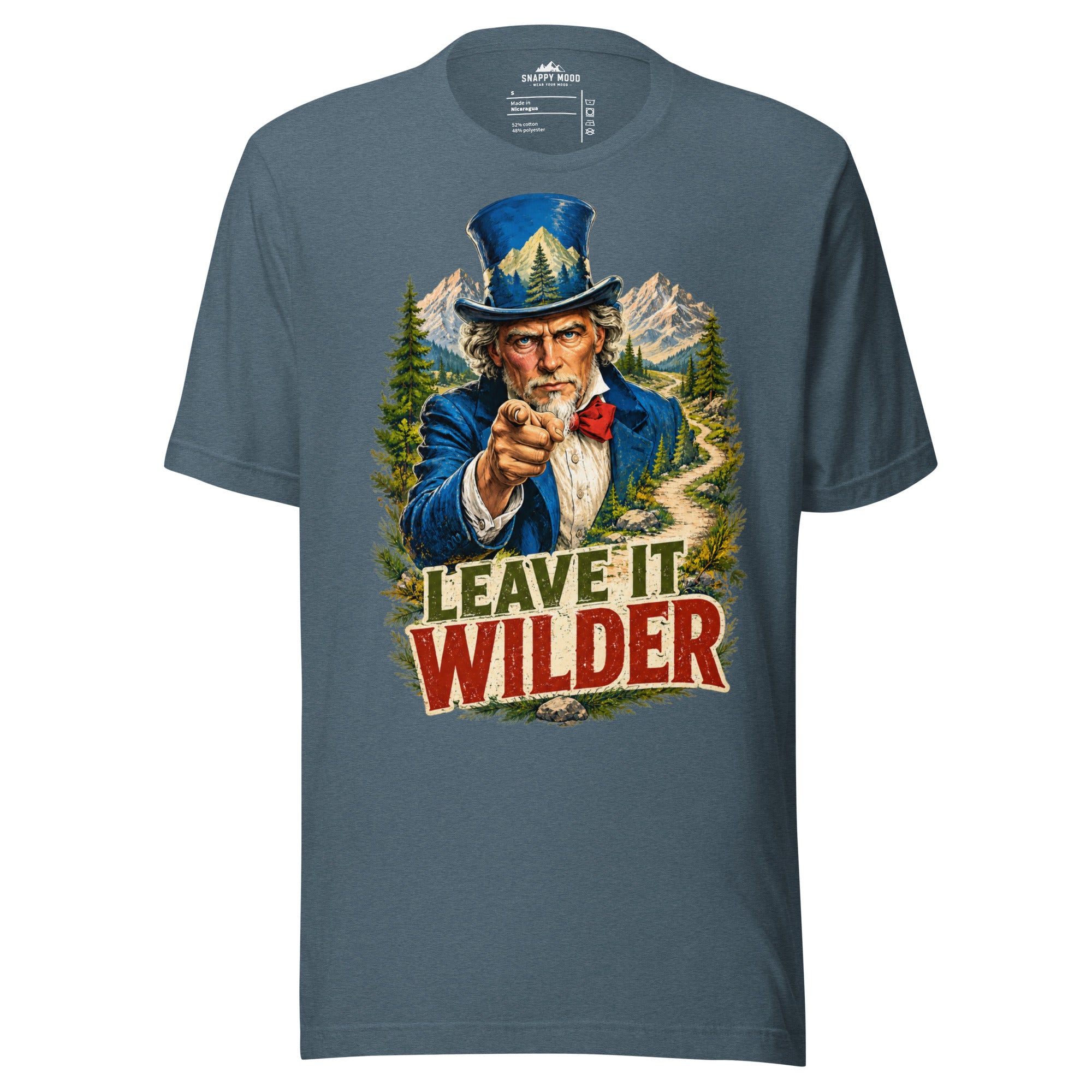 Leave It Wilder Wildlife T-Shirt - Snappy Mood