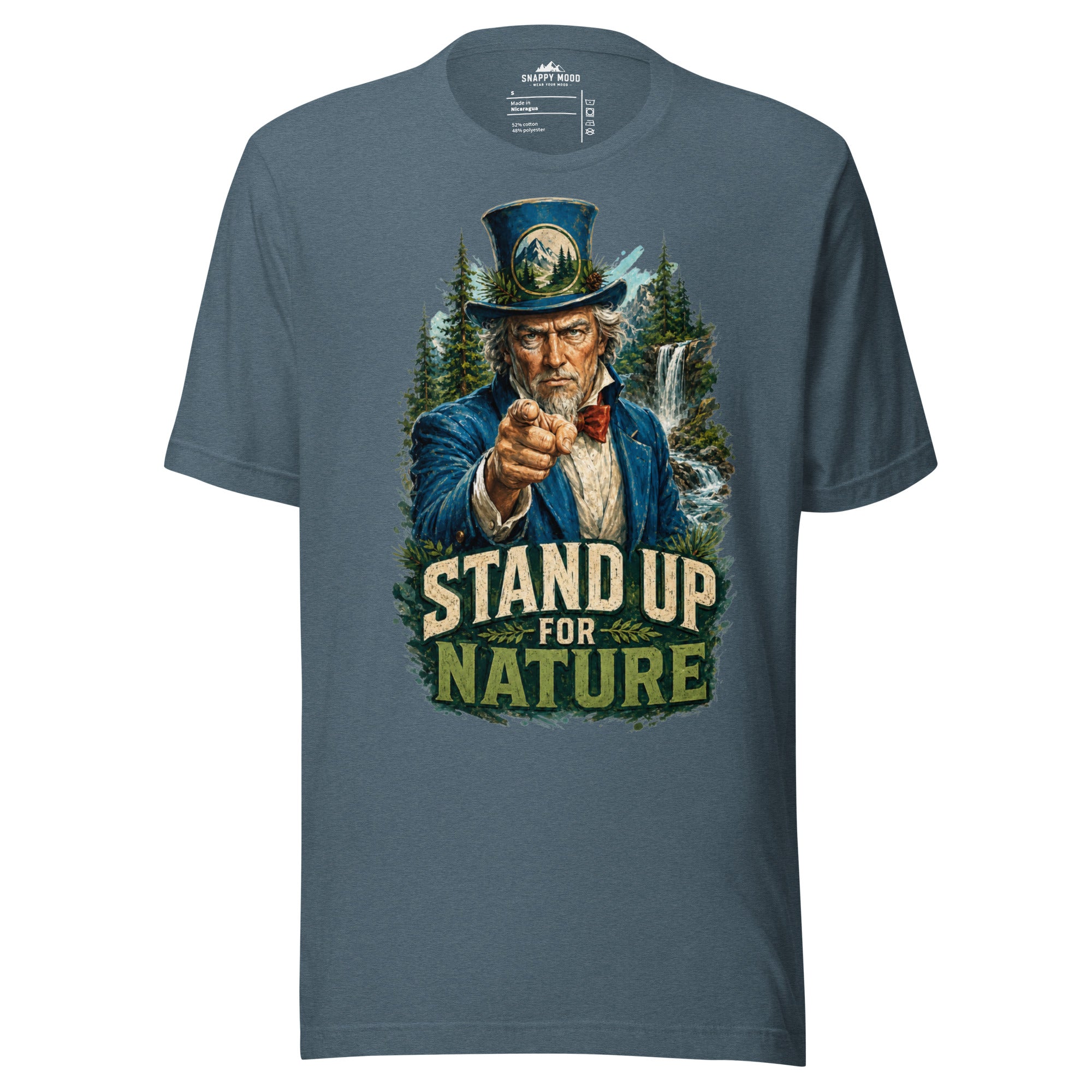 Stand Up for Nature Wildlife T-Shirt - Snappy Mood