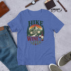 Hike More Wine Later Hiking T-Shirt - Snappymood