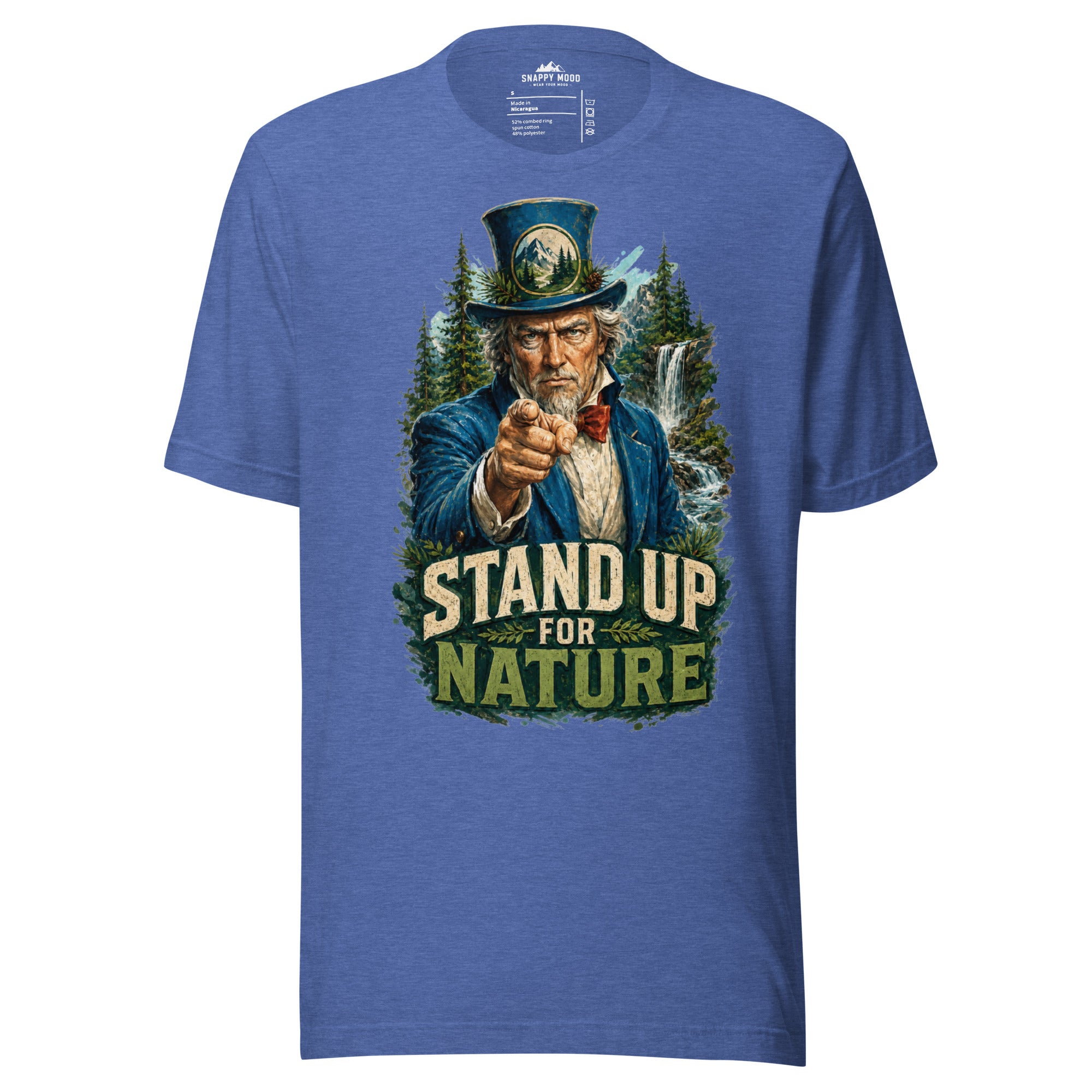 Stand Up for Nature Wildlife T-Shirt - Snappy Mood