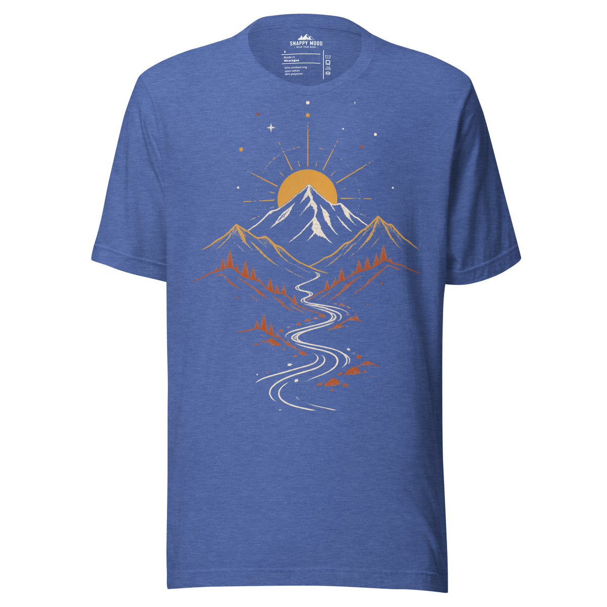 Chasing Peaks And Sun T-Shirt - Snappy Mood