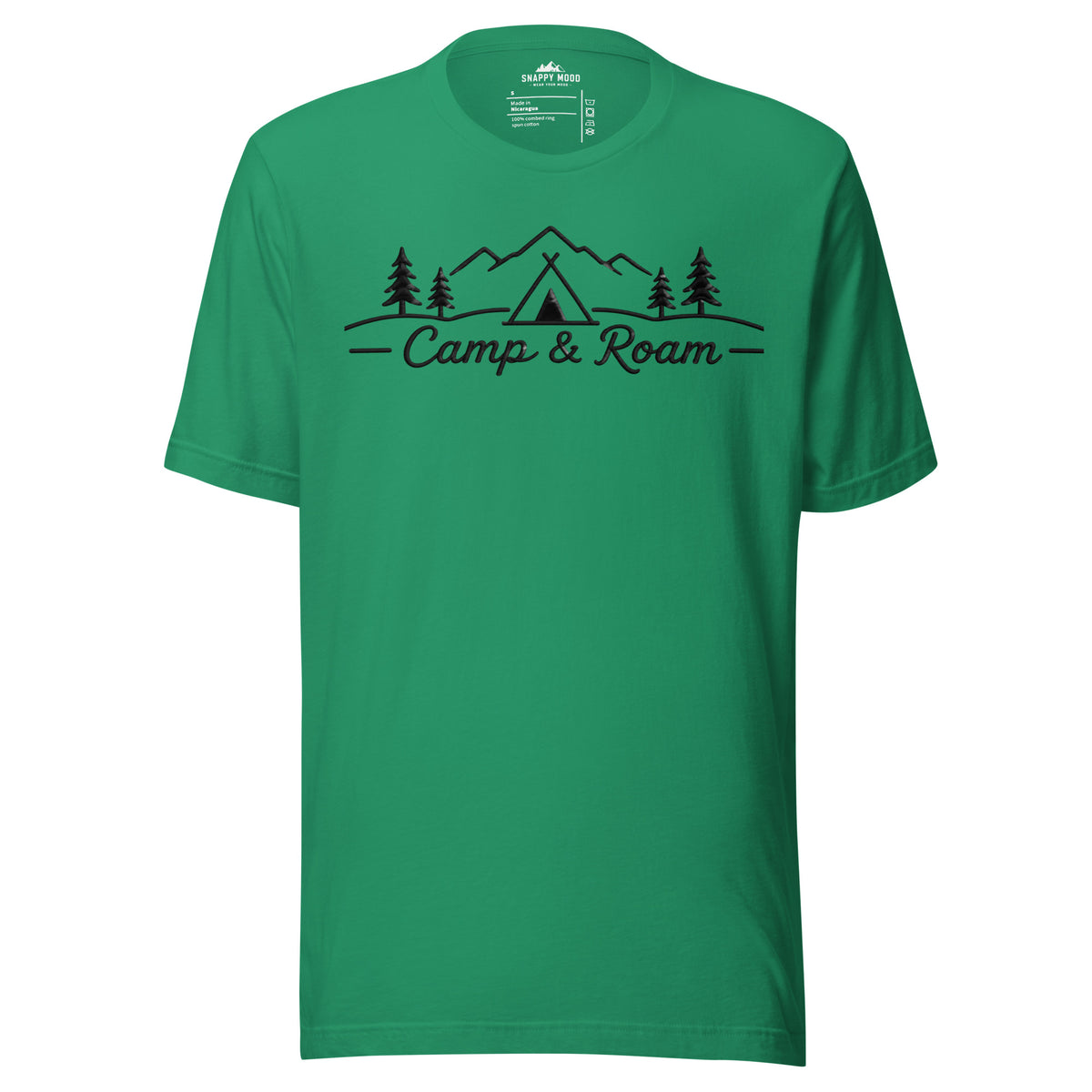 Camp and Roam Camping T-Shirt - Snappy Mood