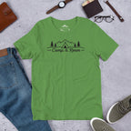 Camp and Roam Camping T-Shirt - Snappy Mood