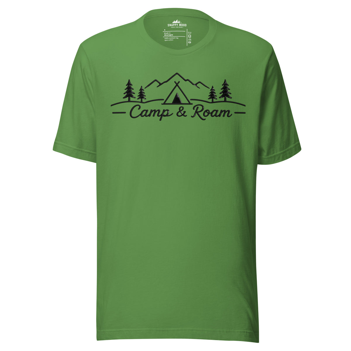 Camp and Roam Camping T-Shirt - Snappy Mood