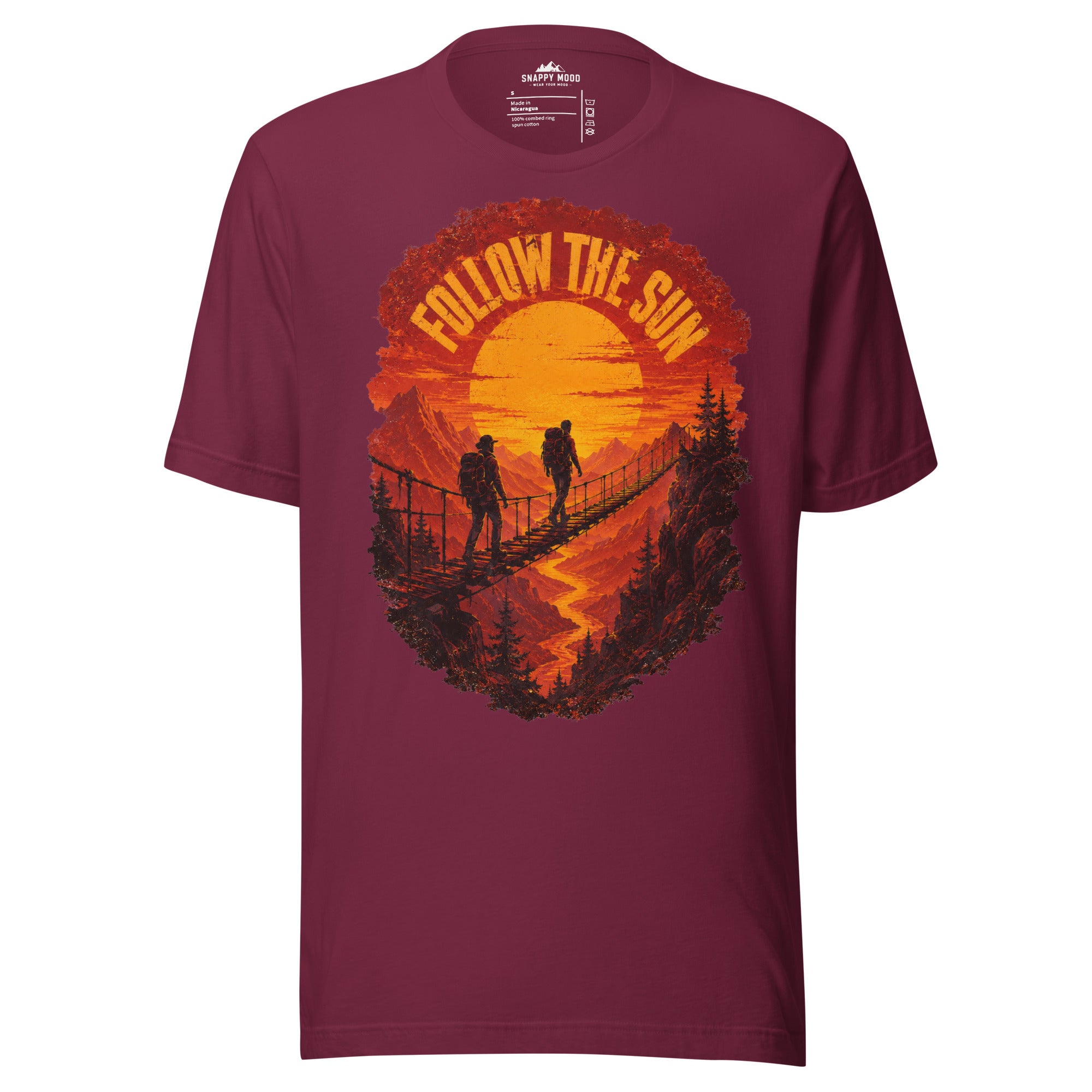 Follow The Sun Hiking Sun T-Shirt - Snappy Mood
