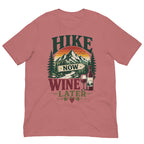 Hike More Wine Later Hiking T-Shirt - Snappymood