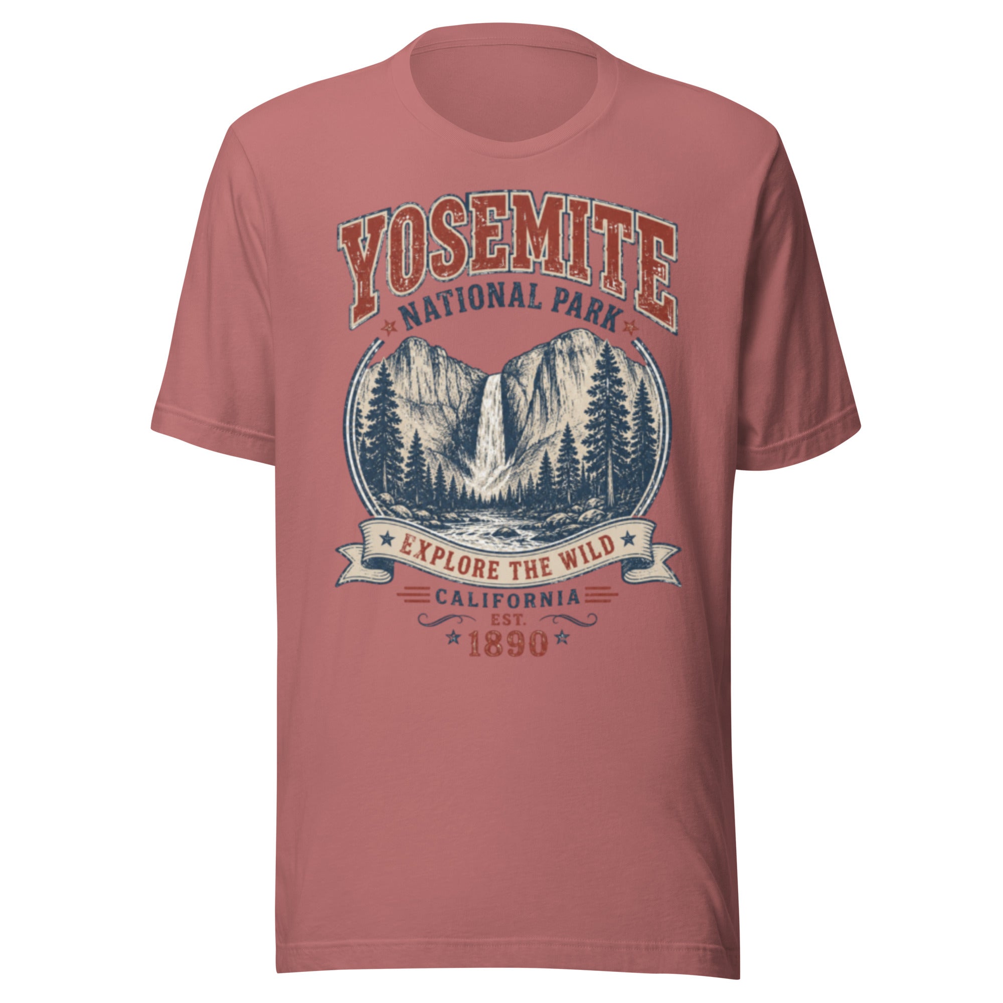 Yosemite National Park Hiking T-Shirt - Snappymood