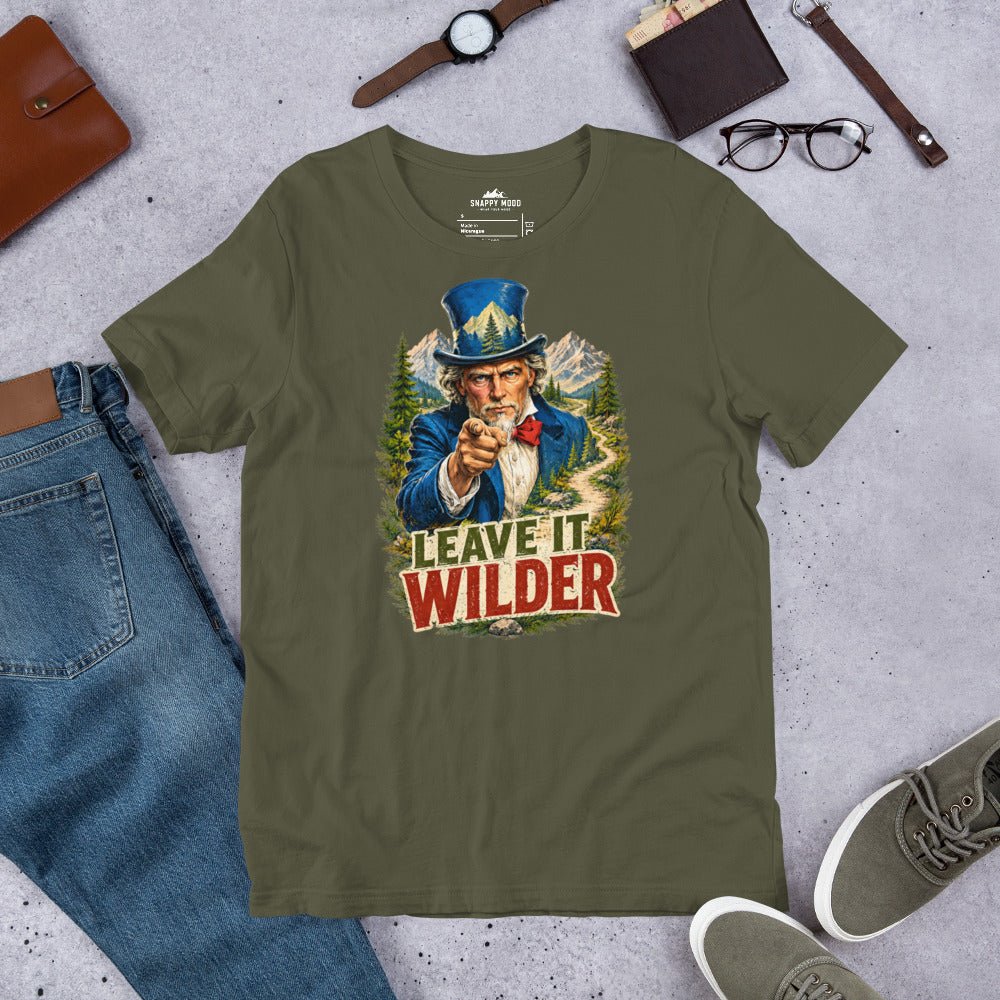 Leave It Wilder Wildlife T-Shirt - Snappy Mood
