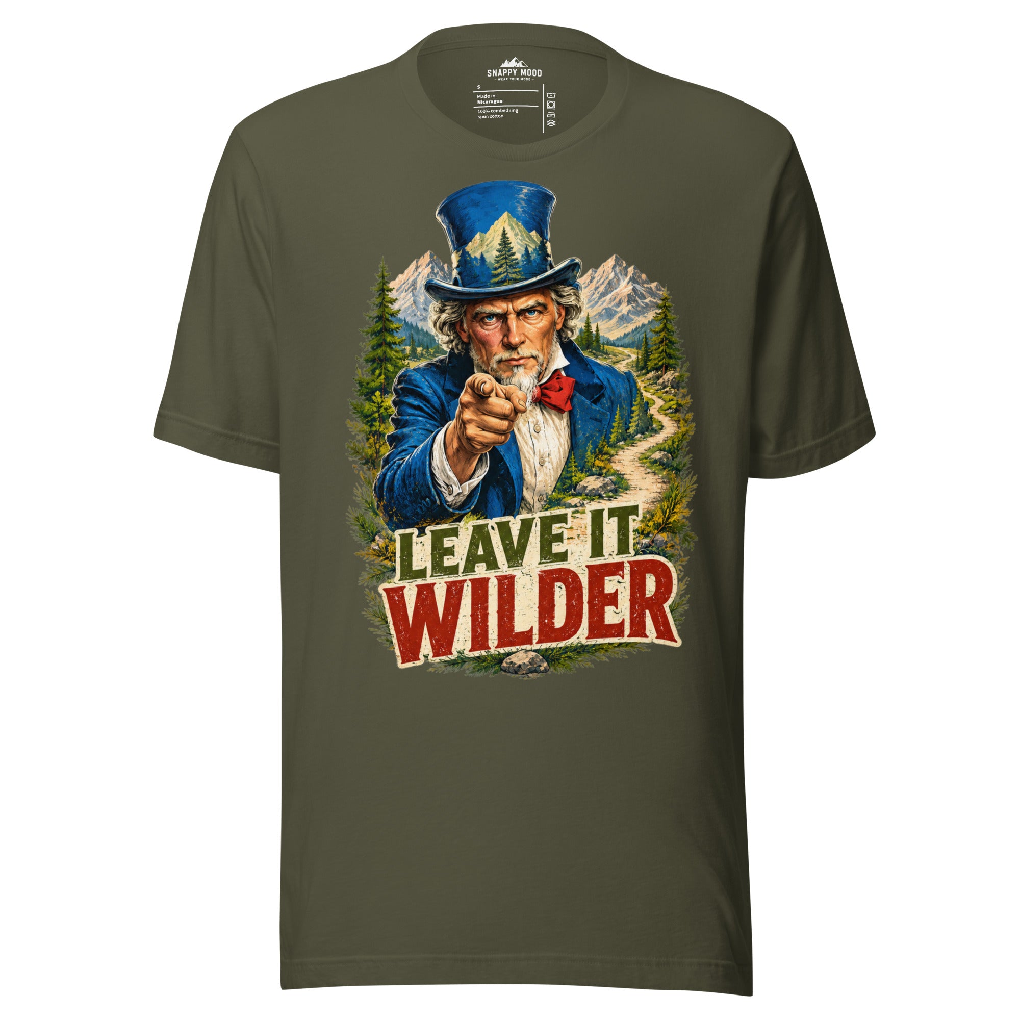 Leave It Wilder Wildlife T-Shirt - Snappy Mood