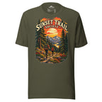 Sunset Trail Society Hiking Sun T-shirt - Snappy Mood