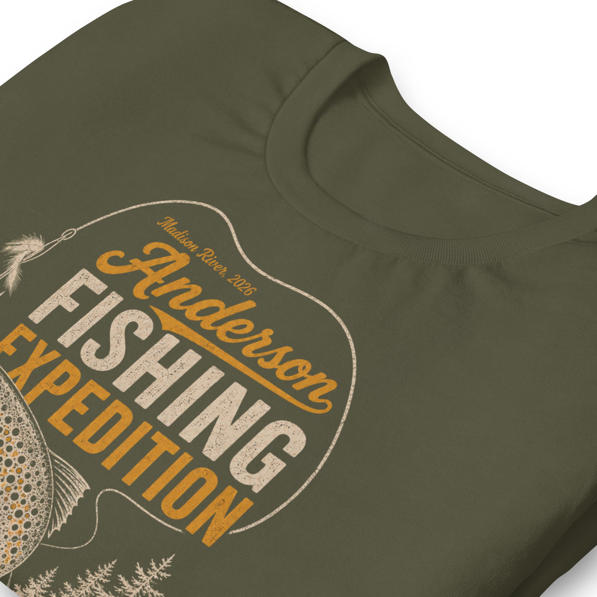 Anderson Fishing Expedition Funny Fishing T-Shirt - Snappymood