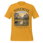 Yosemite National Park Tunnel View Hiking T-Shirt - Snappymood