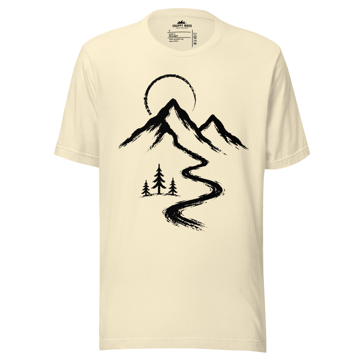 Mountain Peaks And Pines T-Shirt - Snappy Mood
