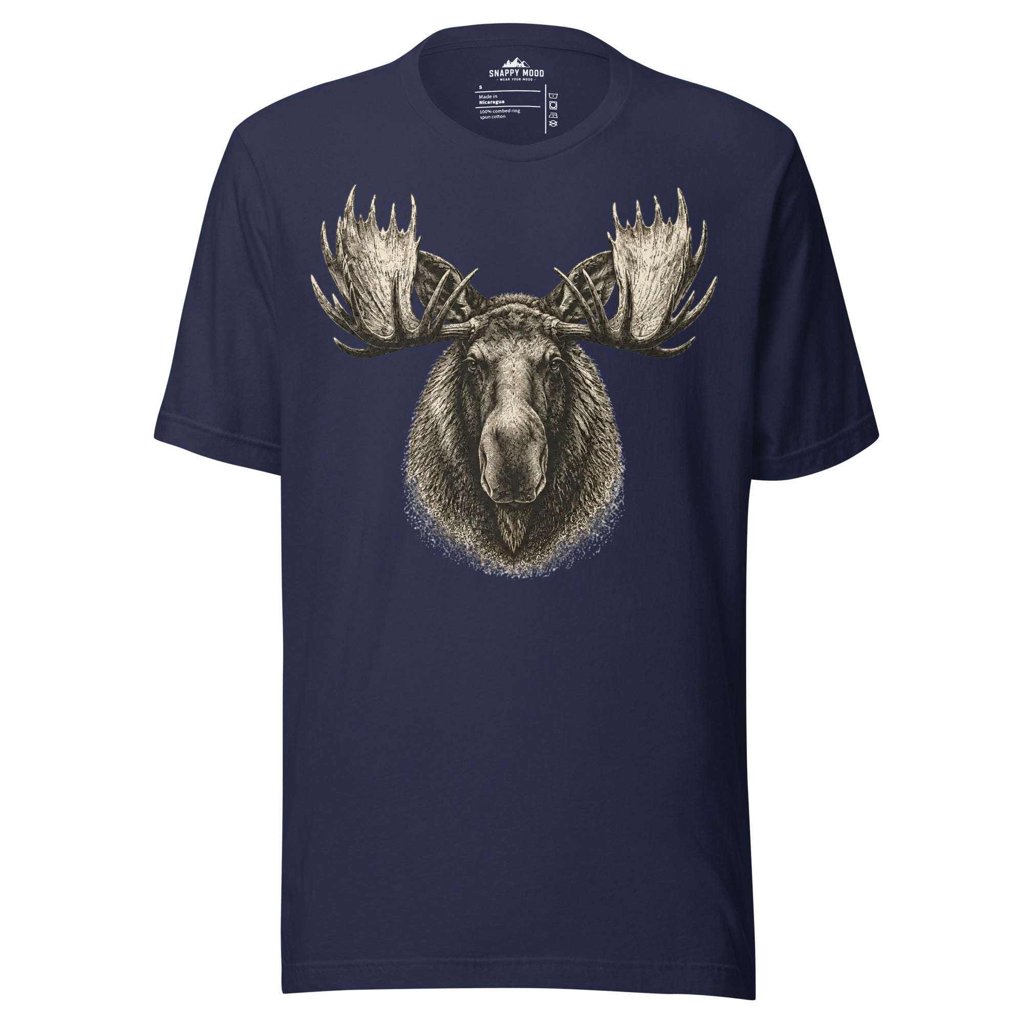 Moose Country Premium Wildlife T-Shirt - Snappy Mood
