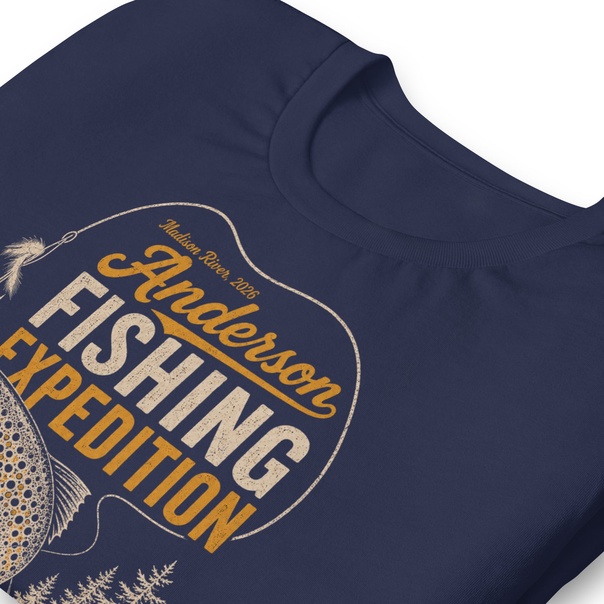 Anderson Fishing Expedition Funny Fishing T-Shirt - Snappymood