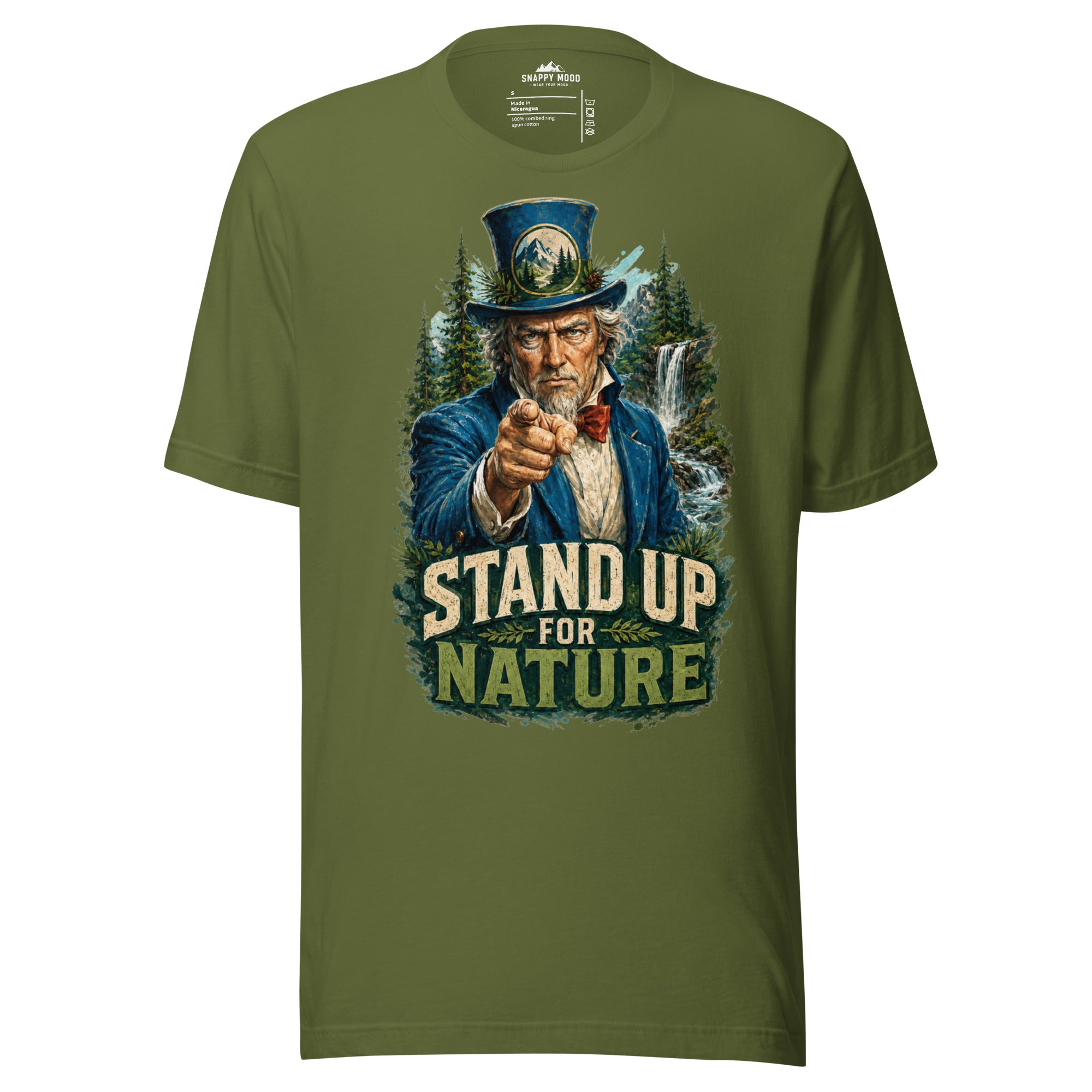 Stand Up for Nature Wildlife T-Shirt - Snappy Mood