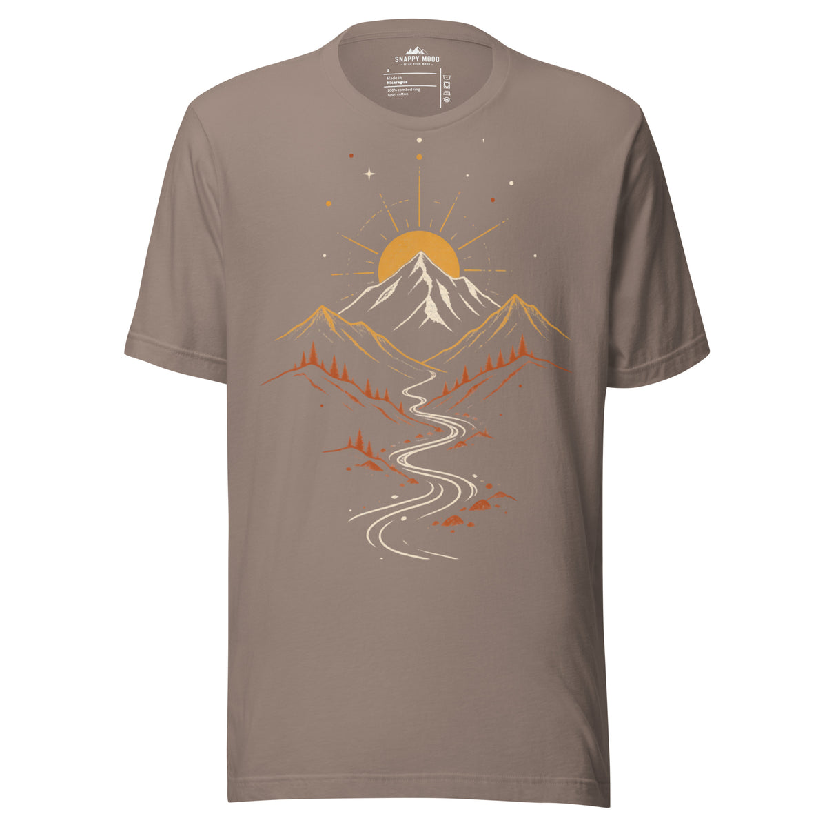 Chasing Peaks And Sun T-Shirt - Snappy Mood