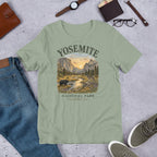 Yosemite National Park Tunnel View Hiking T-Shirt - Snappymood