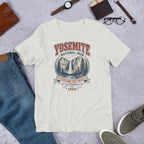 Yosemite National Park Waterfall Hiking T-Shirt - Snappymood