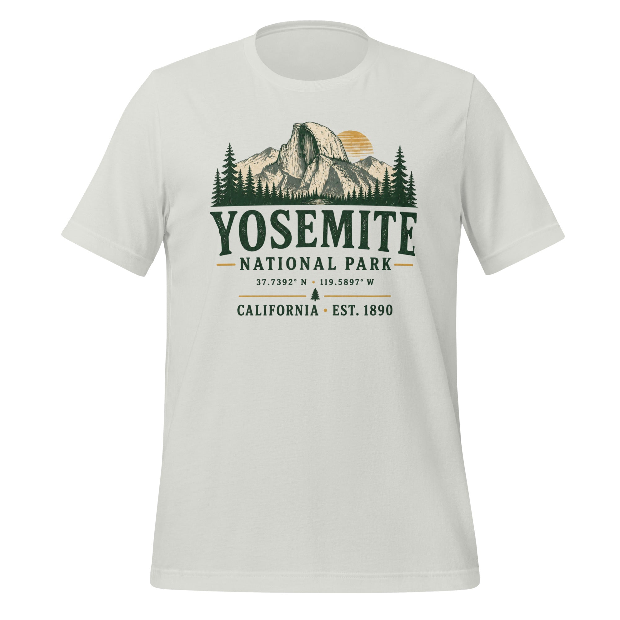 Yosemite National Park Half Doem Hiking T-Shirt - Snappymood