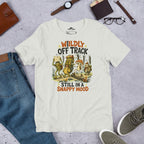 Wildly Off Track Still I A Snappy Mood Funny Hiking T-Shirt - Snappymood