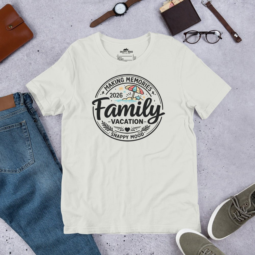 Making Memories Familiy Vacation Roadtrip T-Shirt - Snappy Mood