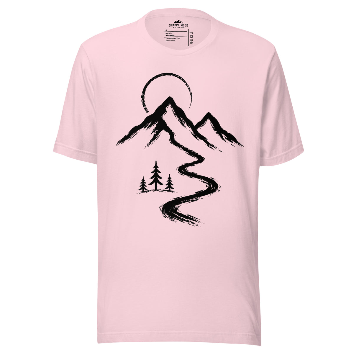 Mountain Peaks And Pines T-Shirt - Snappy Mood