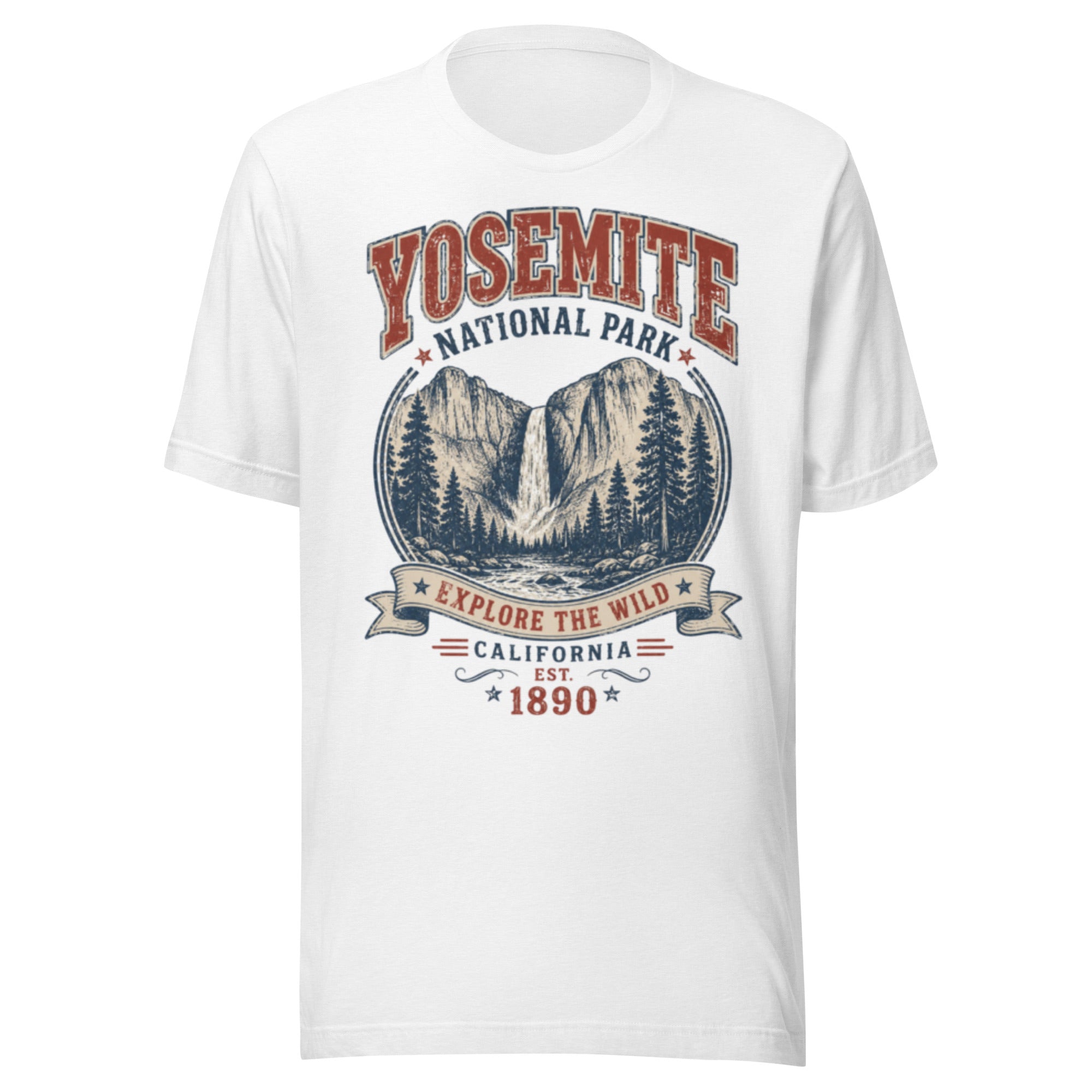 Yosemite National Park Hiking T-Shirt - Snappymood