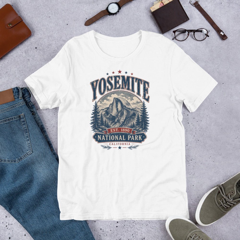 Yosemite National Park Valley Hiking T-Shirt - Snappymood