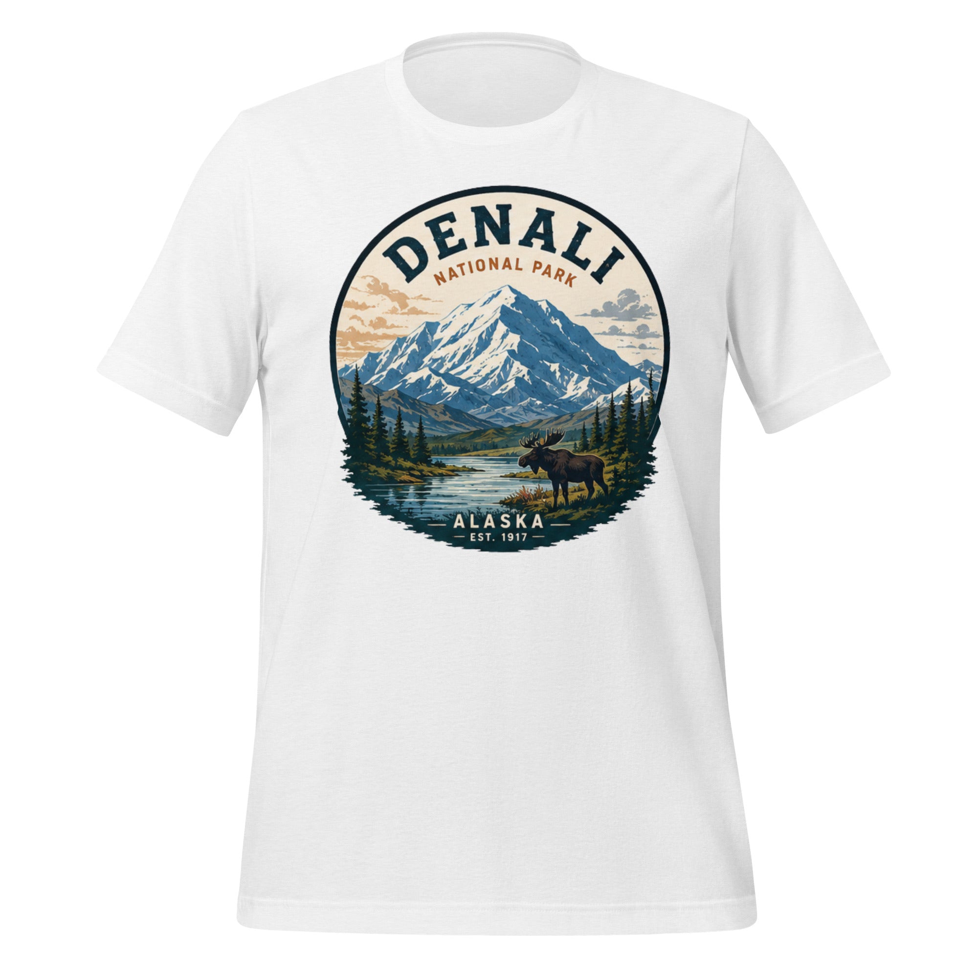 Denali National Park Hiking T-Shirt - Snappymood