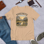 Yosemite National Park Tunnel View Hiking T-Shirt - Snappymood