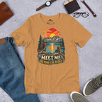 Meet Me Beyond The Ridge Hiking Sun T-Shirt - Snappy Mood