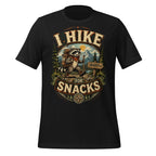 I Hike For A Snack Hiking T-Shirt - Snappymood