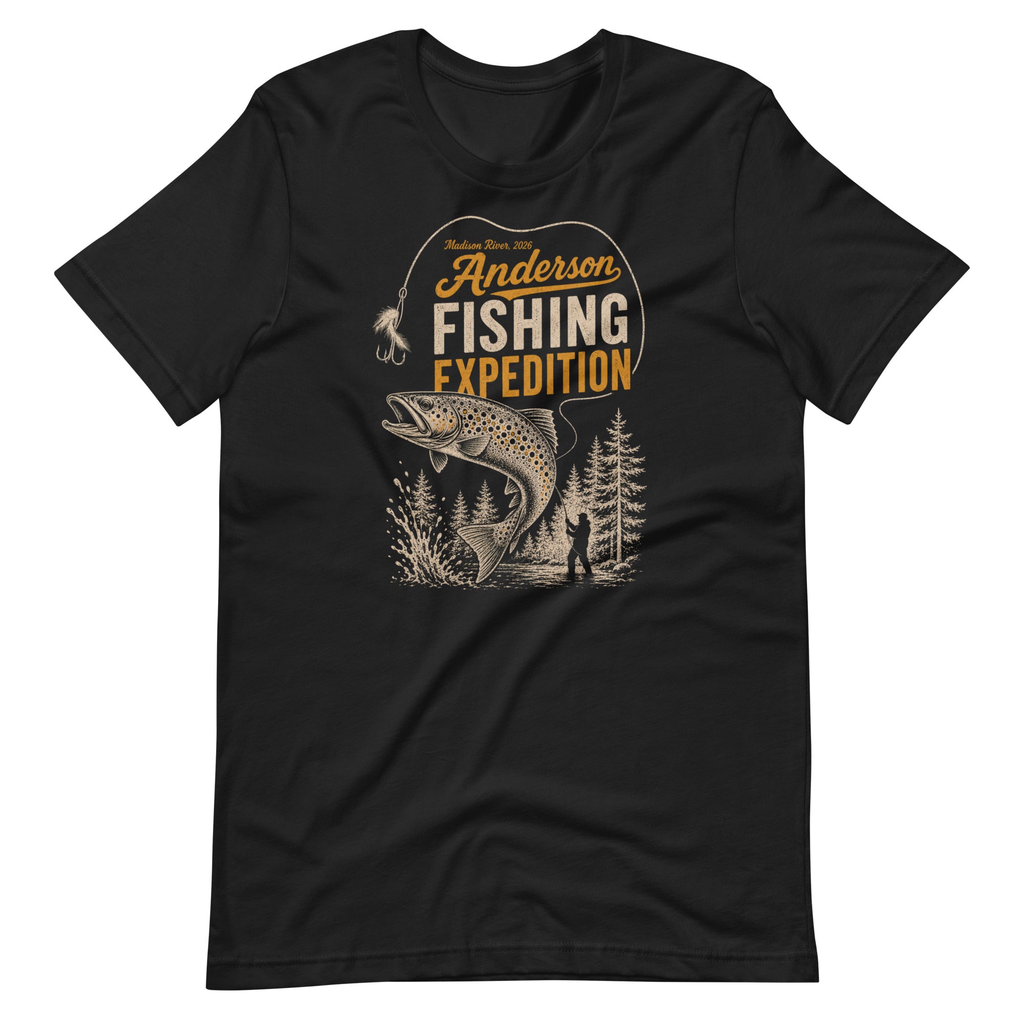 Anderson Fishing Expedition Funny Fishing T-Shirt - Snappymood
