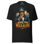 Keep The Wild Alive Wildlife T-Shirt - Snappy Mood