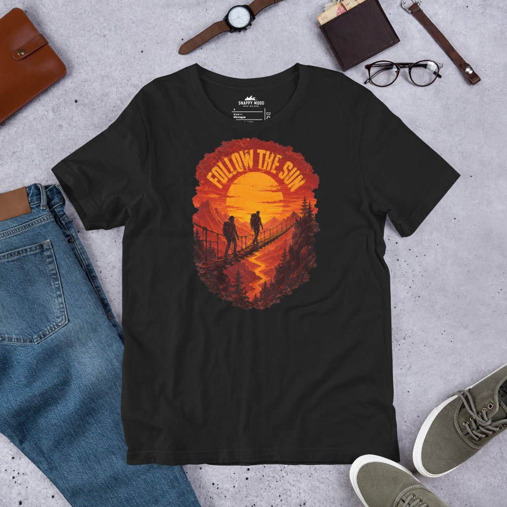 Follow The Sun Hiking Sun T-Shirt - Snappy Mood