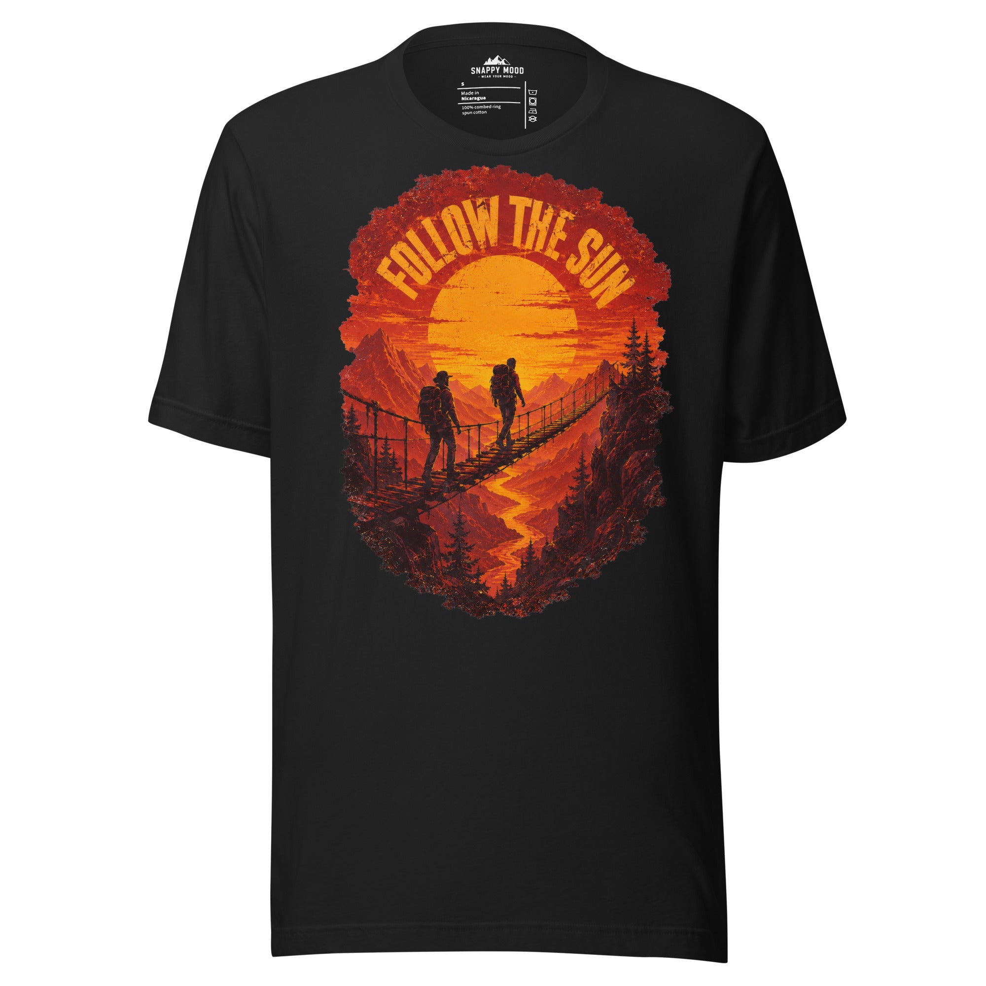 Follow The Sun Hiking Sun T-Shirt - Snappy Mood