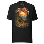 Sunset Trail Society Hiking Sun T-shirt - Snappy Mood