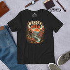 Wander Into The Wild Hiking Sun T-Shirt - Snappy Mood