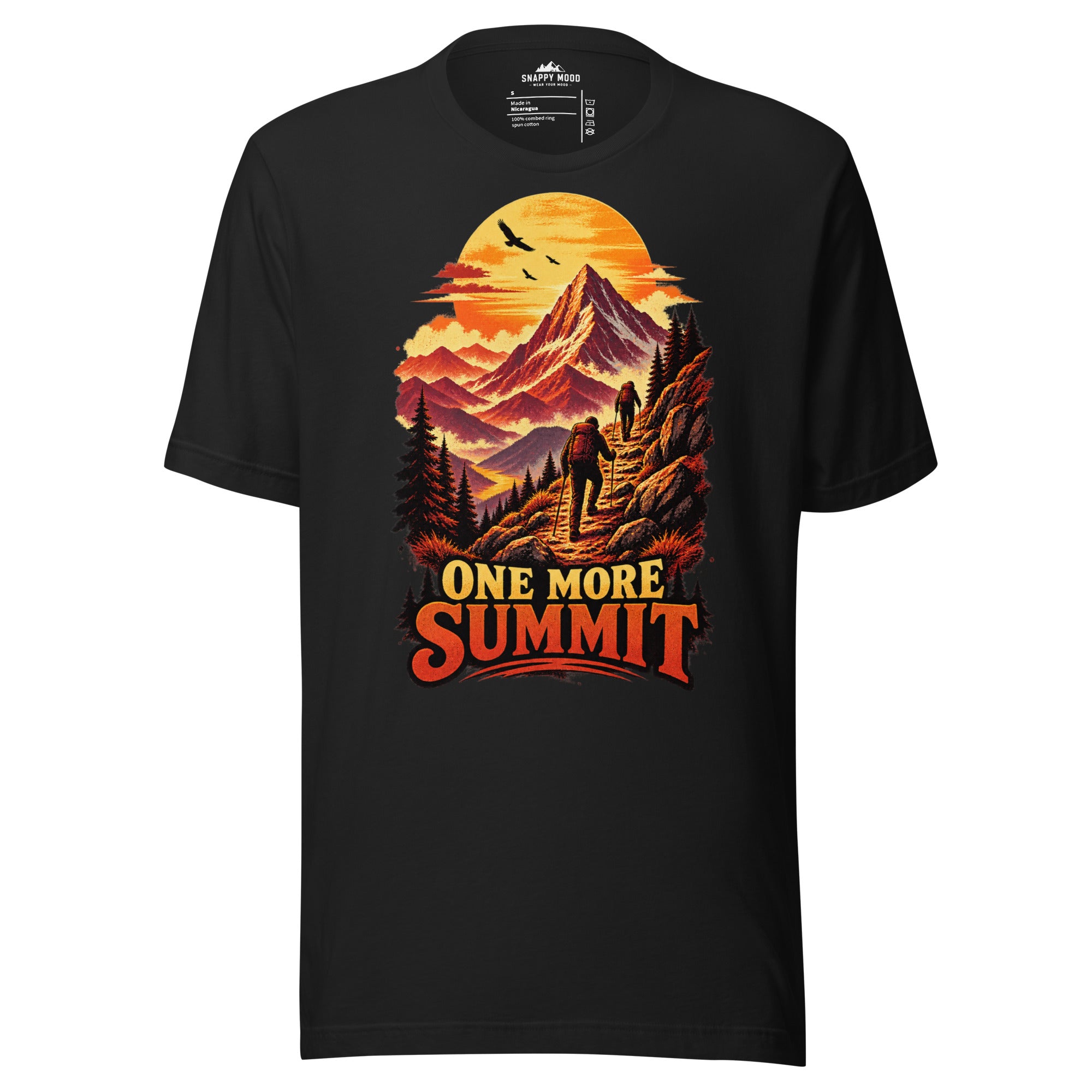 One More Summit Hiking Sun T-Shirt - Snappy Mood
