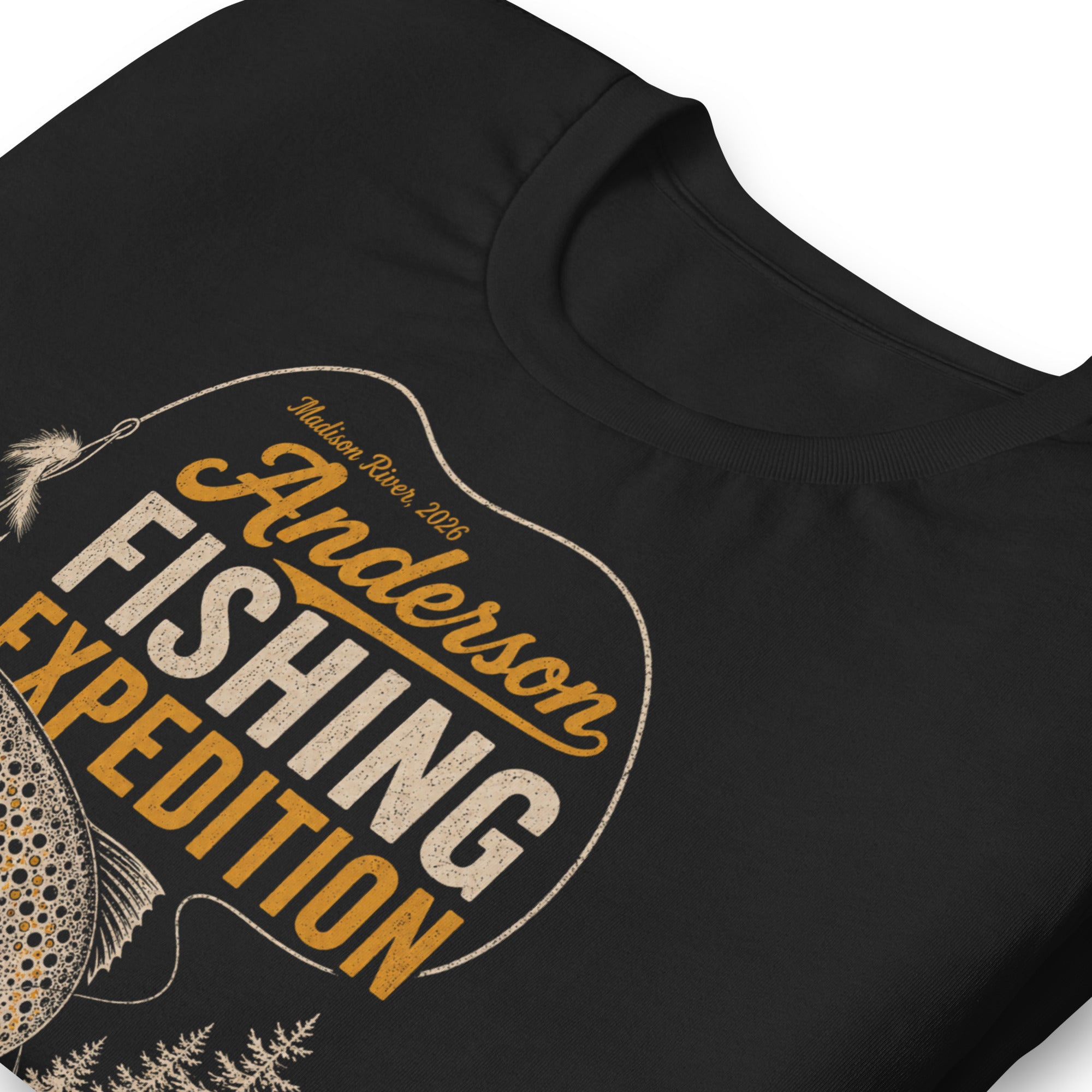Anderson Fishing Expedition Funny Fishing T-Shirt - Snappymood