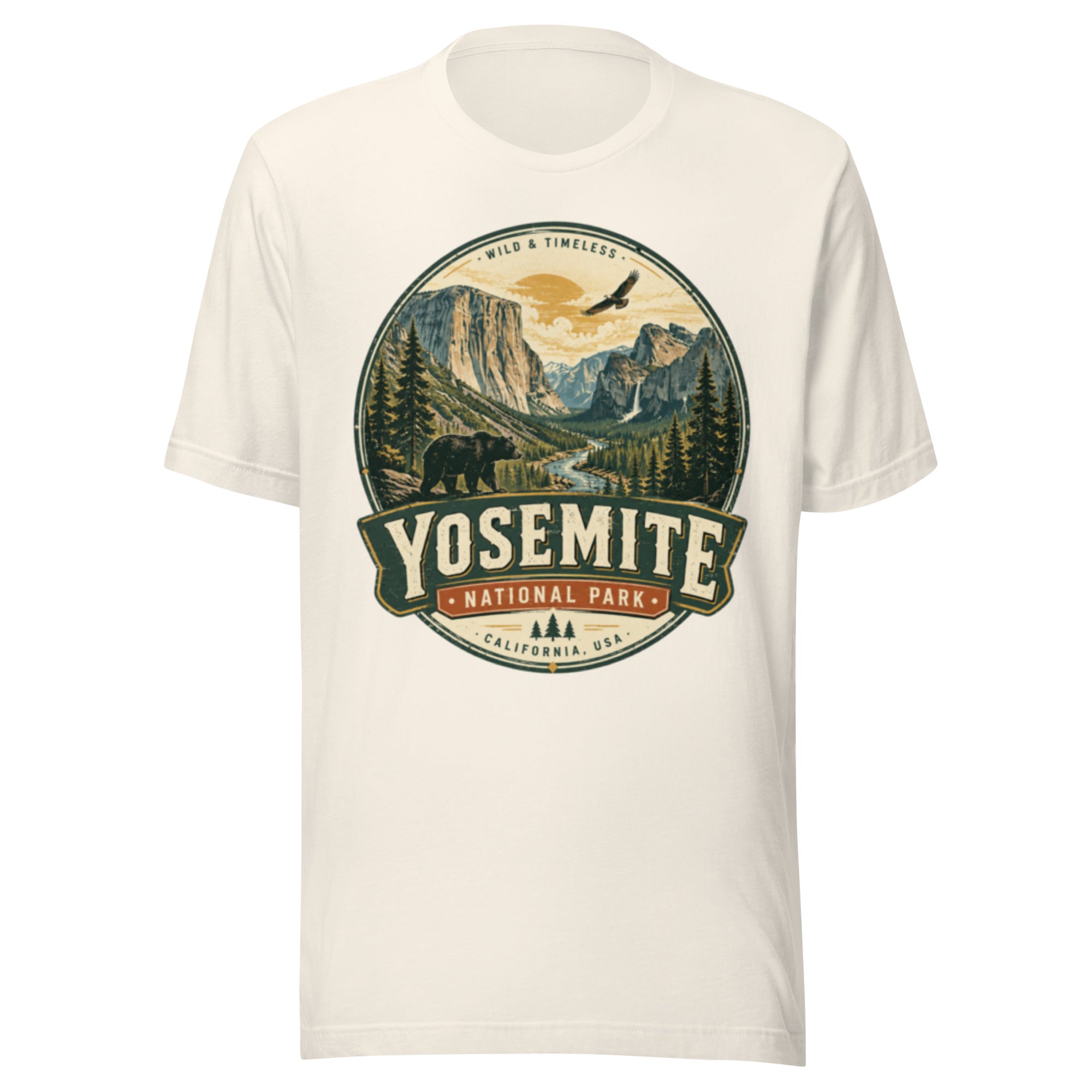 Yosemite National Park Hiking T-Shirt - Snappymood