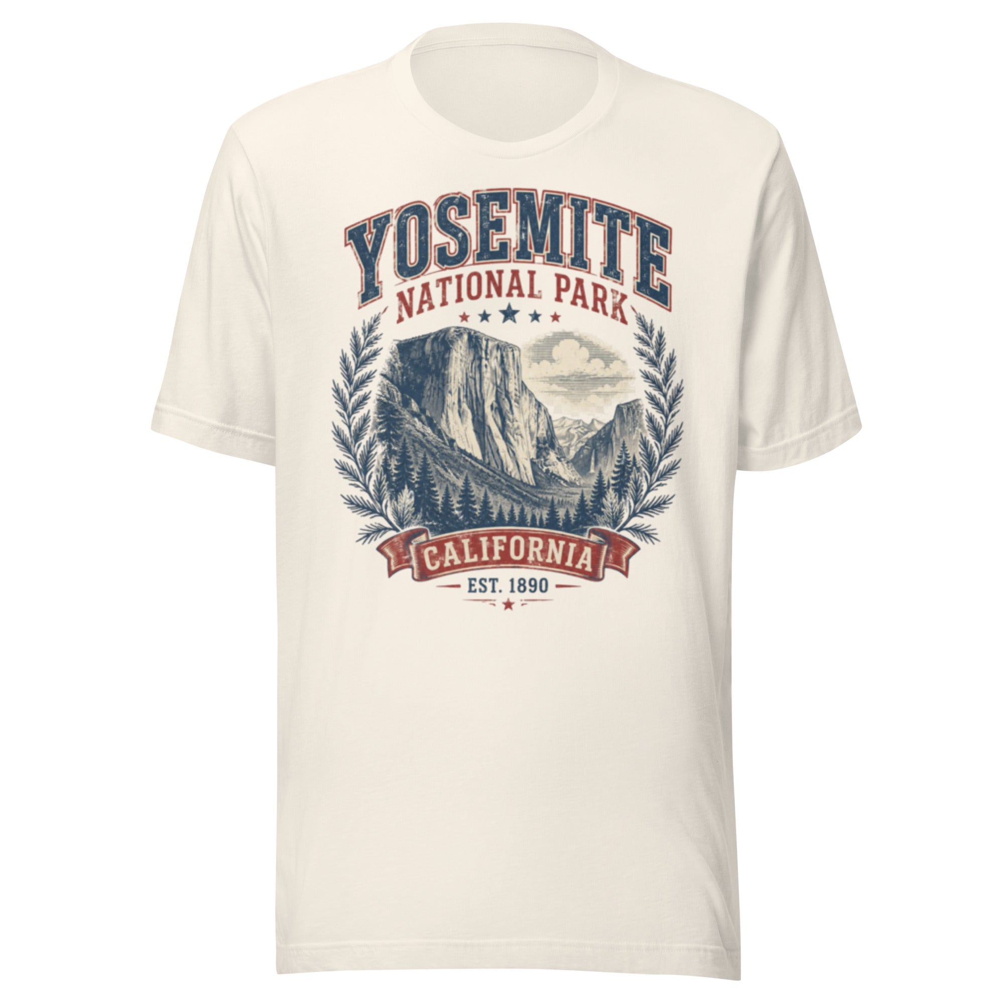 Yosemite National Park Trail Hiking T-Shirt - Snappymood