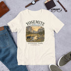 Yosemite National Park Tunnel View Hiking T-Shirt - Snappymood